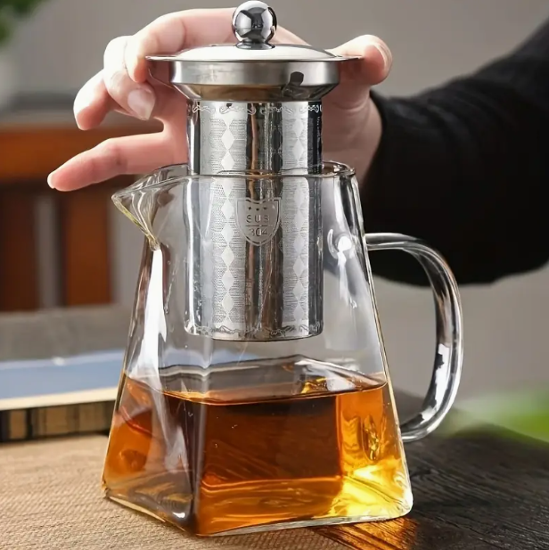 Pyramidal Infusion Teapot - Heat Resistant