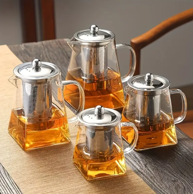 Pyramidal Infusion Teapot - Heat Resistant