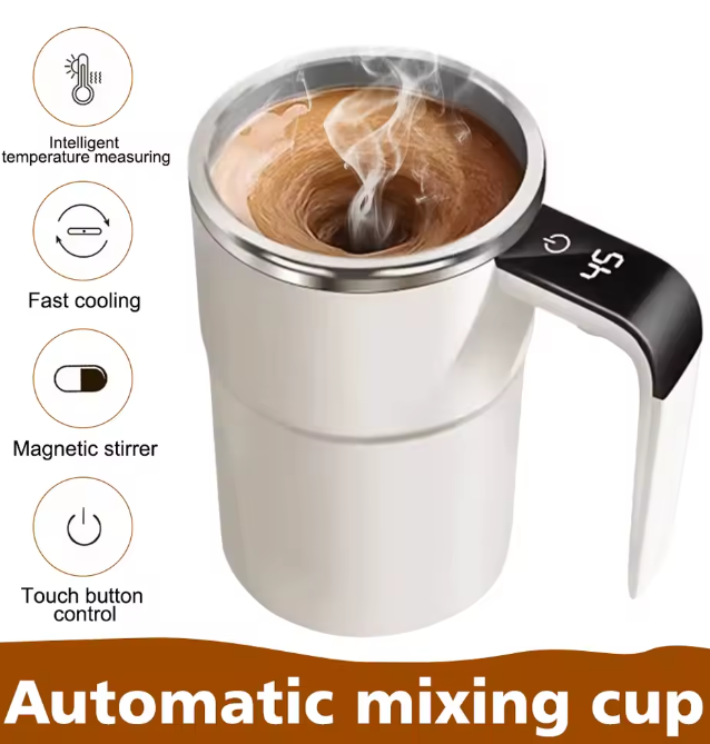 Automatic Vortex Stirring Mug Cup - Intelligent Assistance Features