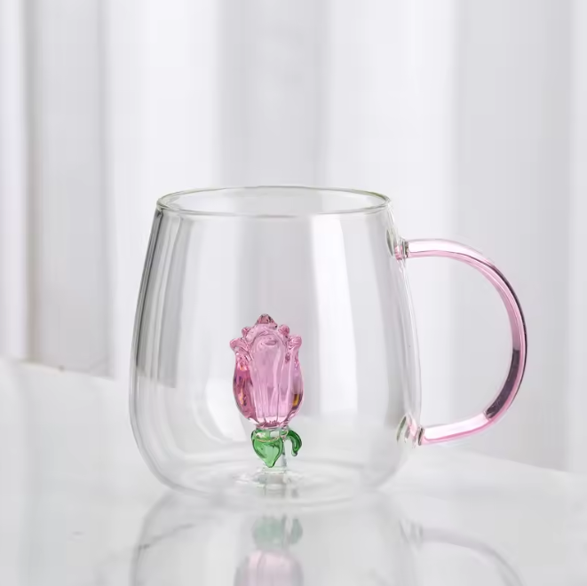 Magical Blooming Internal Rose Mug