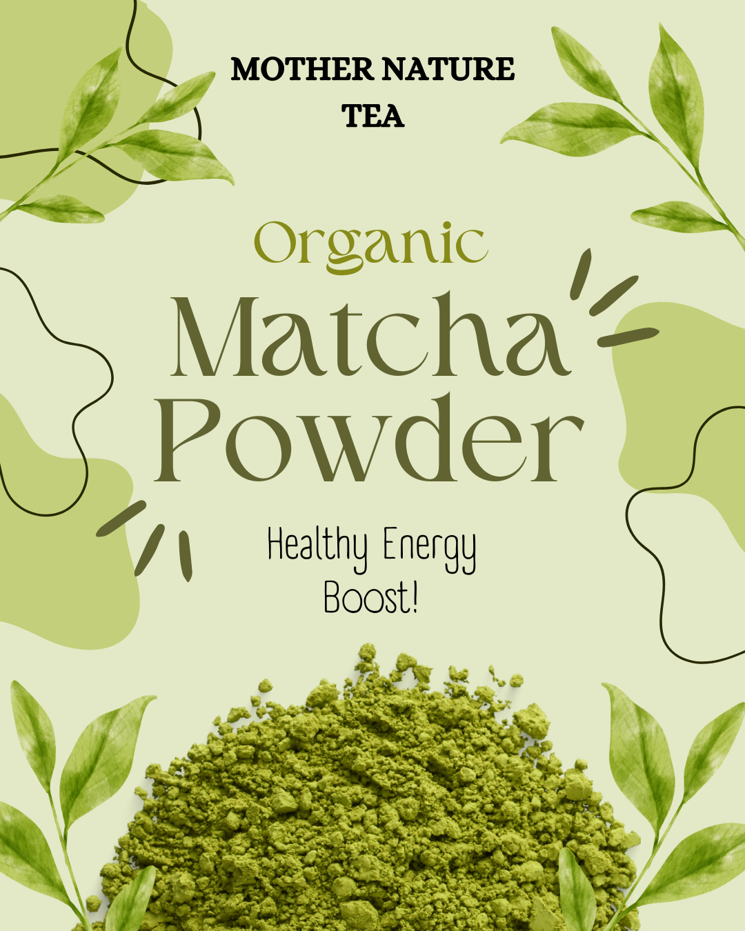 Organic Matcha Tea Powder